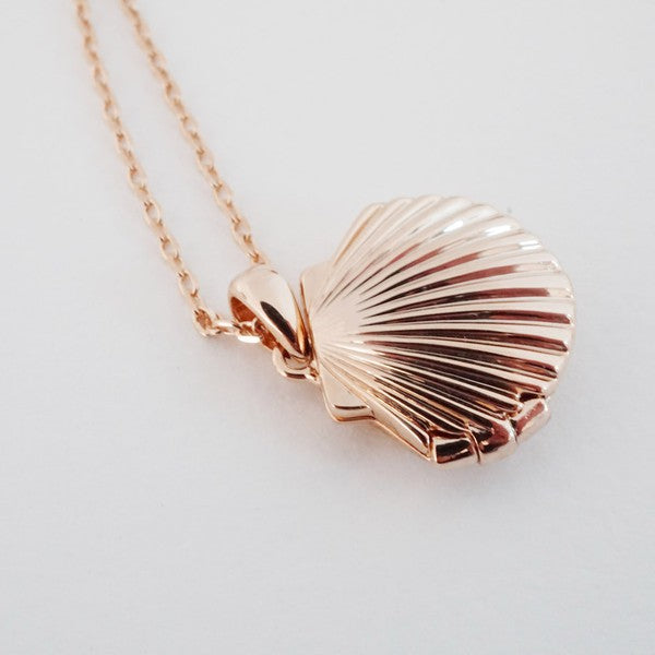 Shell Locket Necklace