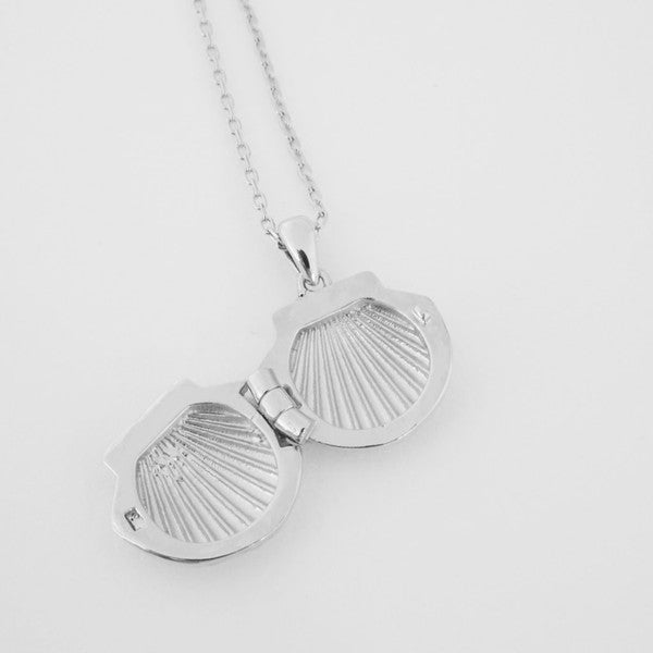 Shell Locket Necklace