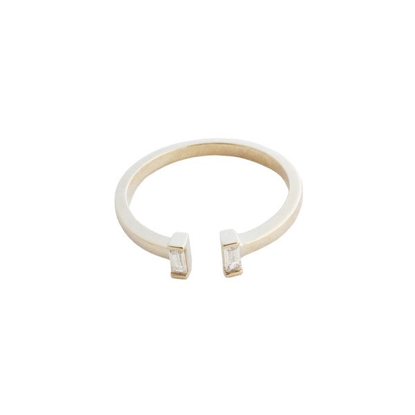 Stevie Adjustable Baguette Ring