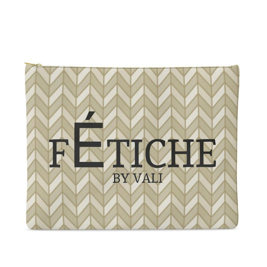 FÉTICHE BV  Cache Luxe  Leather Clutch