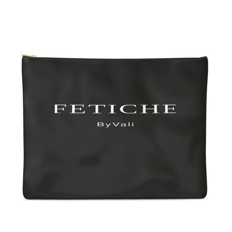The FETICHE ByVali Signature Clutch — Noir