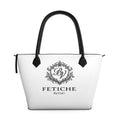 The Heritage Crest Handbag — Blanc
