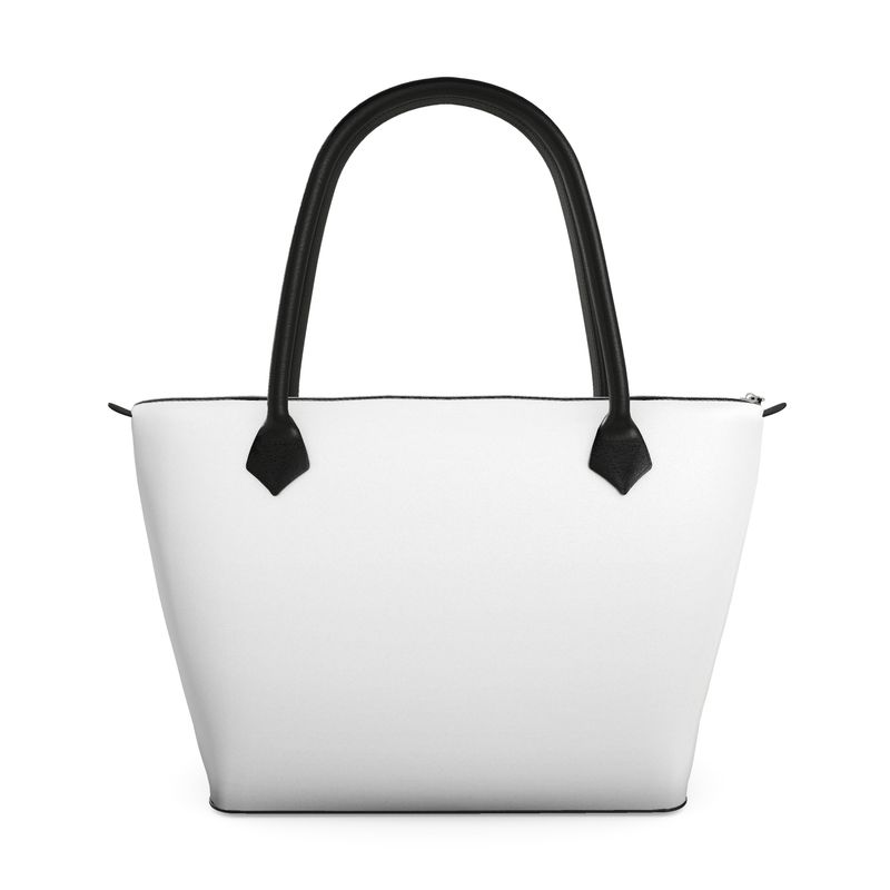 The Heritage Crest Handbag — Blanc
