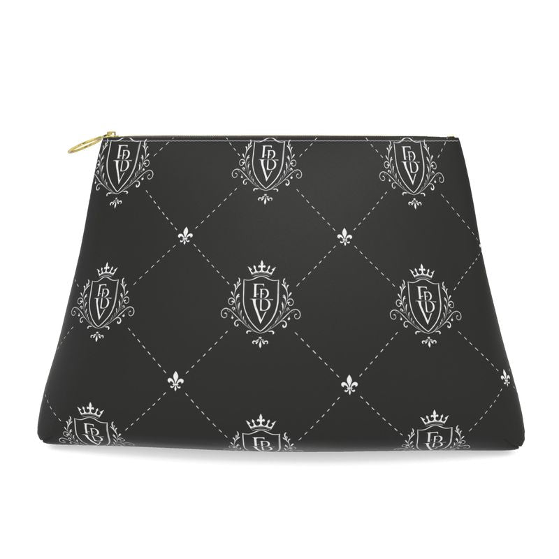 The Crest Clutch — Noir