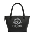 The Heritage Crest Handbag — Noir