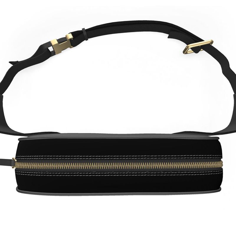 The Crest Belt Bag — Noir Carré