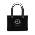The Heritage Crest Mini Tote — Noir