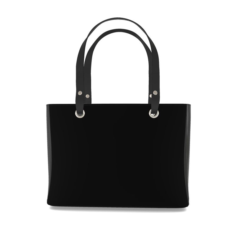 The Heritage Crest Mini Tote — Noir