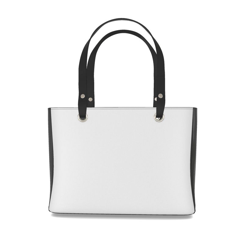 The Heritage Crest Mini Tote — Blanc