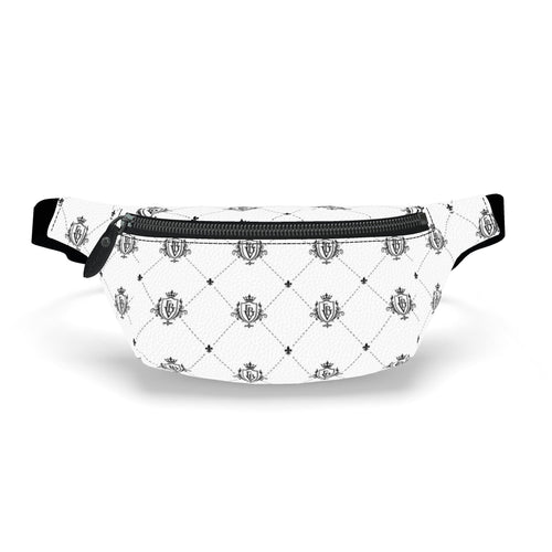 FBV Monogram Fanny Pack — Blanc