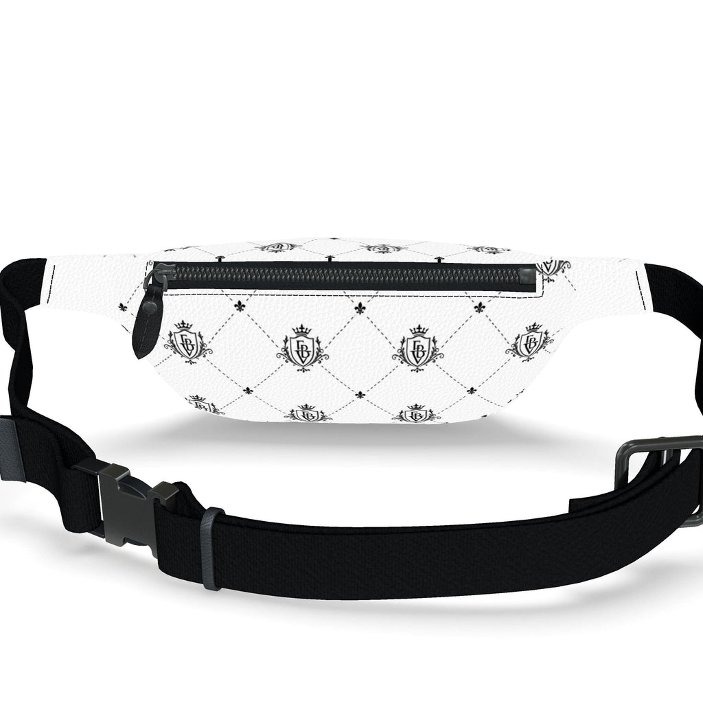 FBV Monogram Fanny Pack — Blanc