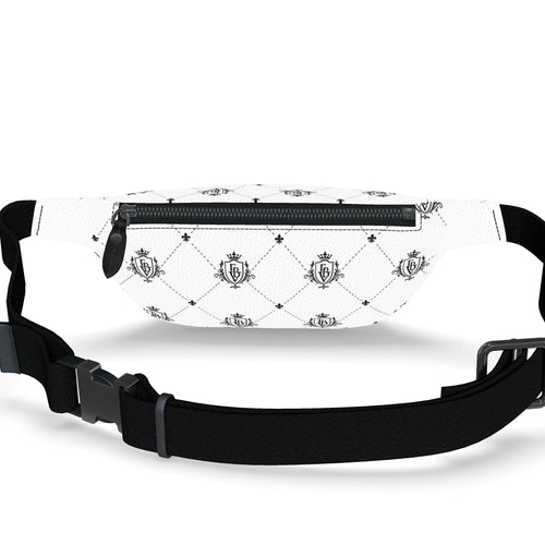 FBV Monogram Fanny Pack — Blanc