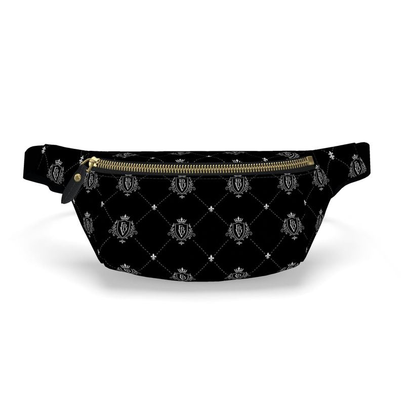 FBV Monogram  Fanny Pack- Noir