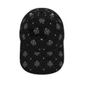 FBV Monogram  Silk Satin Cap- Noir