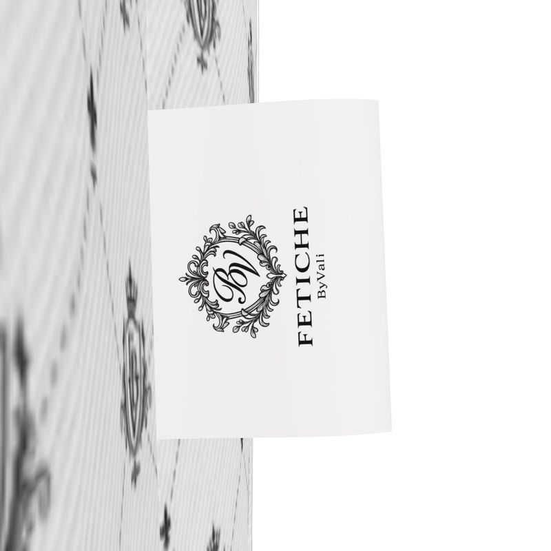 FBV Monogrammed Tote Bag — Blanc