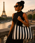 The Heritage Striped Slouch Bag