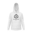 The  Heritage Crest Hoodie- Blanc