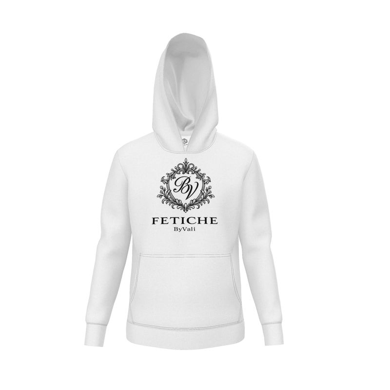 The  Heritage Crest Hoodie- Blanc
