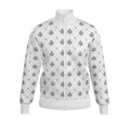 FBV Mens Tracksuit Jacket — Blanc