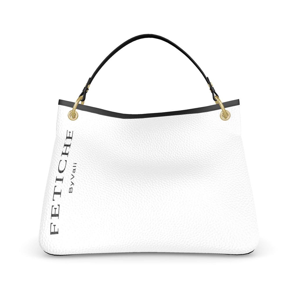 The Heritage Striped Signature  Slouch Bag