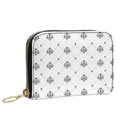 FBV Monogram Mini Wallet — Blanc