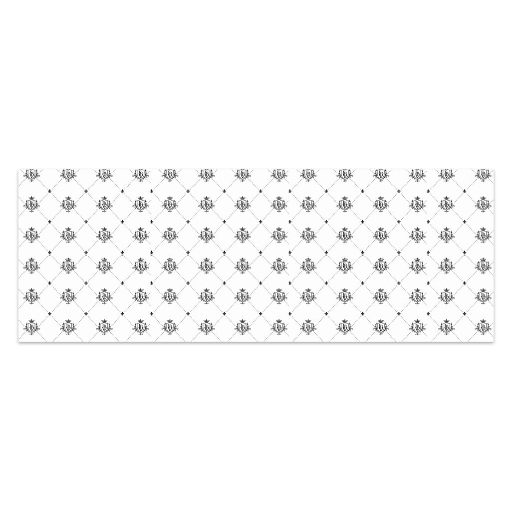 The FBV Monogram Sarong — Blanc