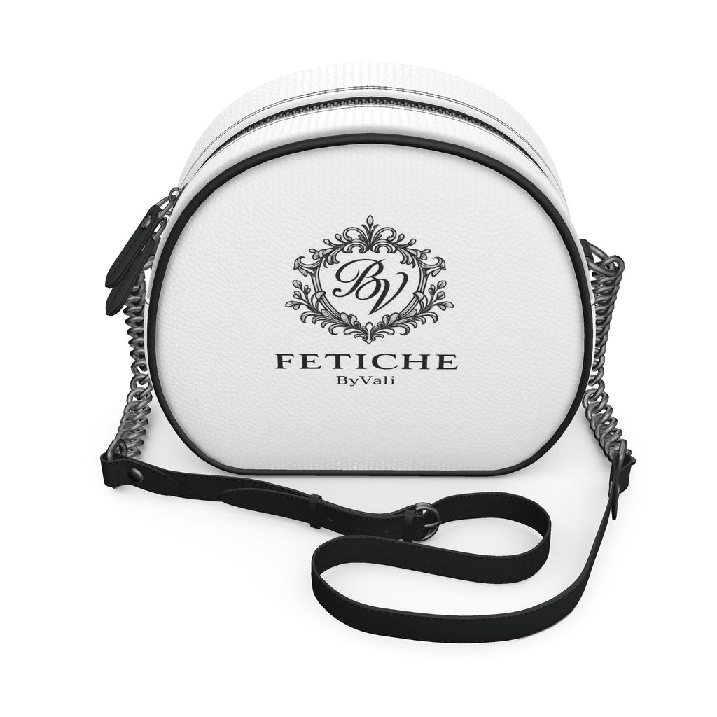 FETICHE  ByVali Round Box Bag -BLANC