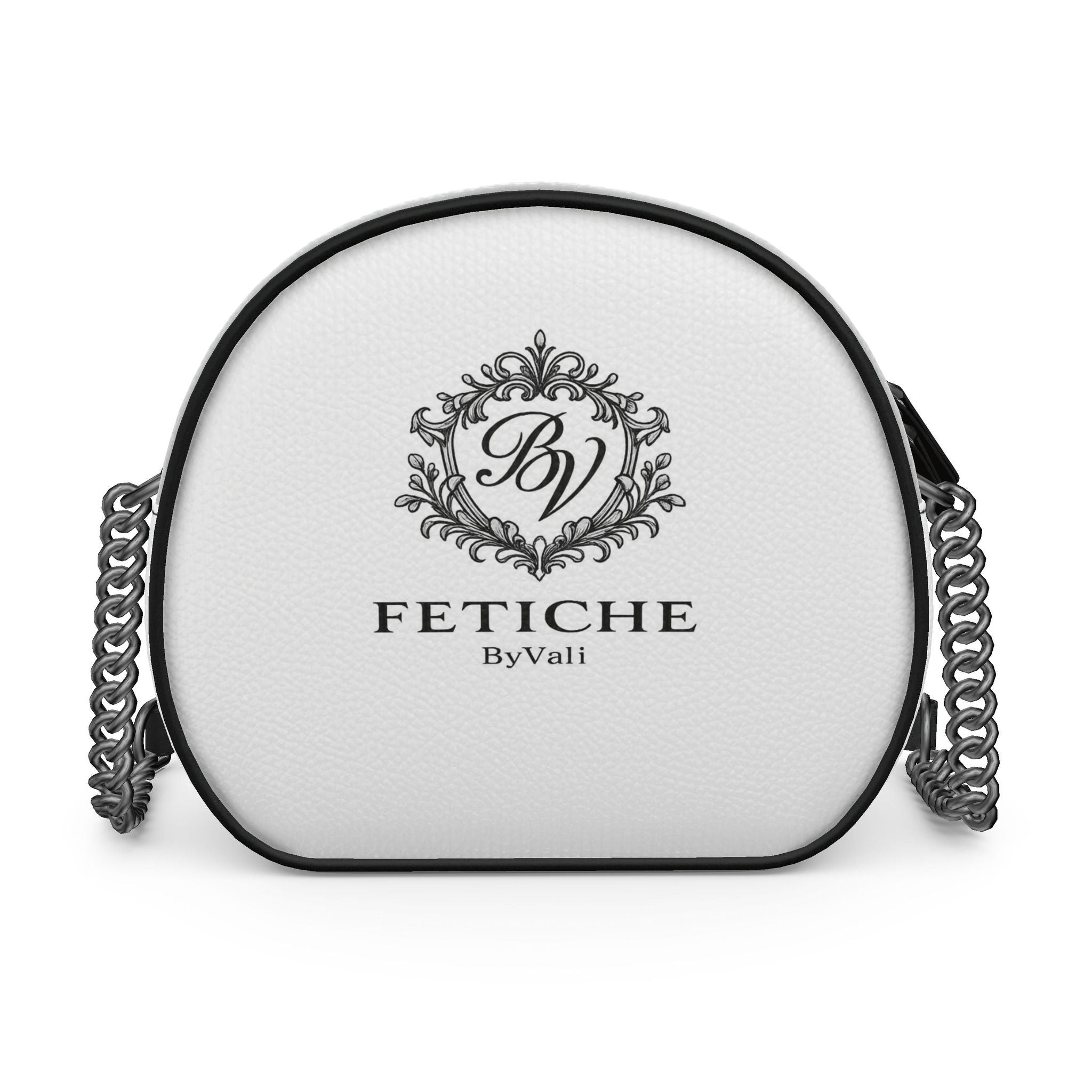 FETICHE  ByVali Round Box Bag -BLANC