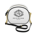 FETICHE ByVali Heritage Stripe  Round  Box Bag -