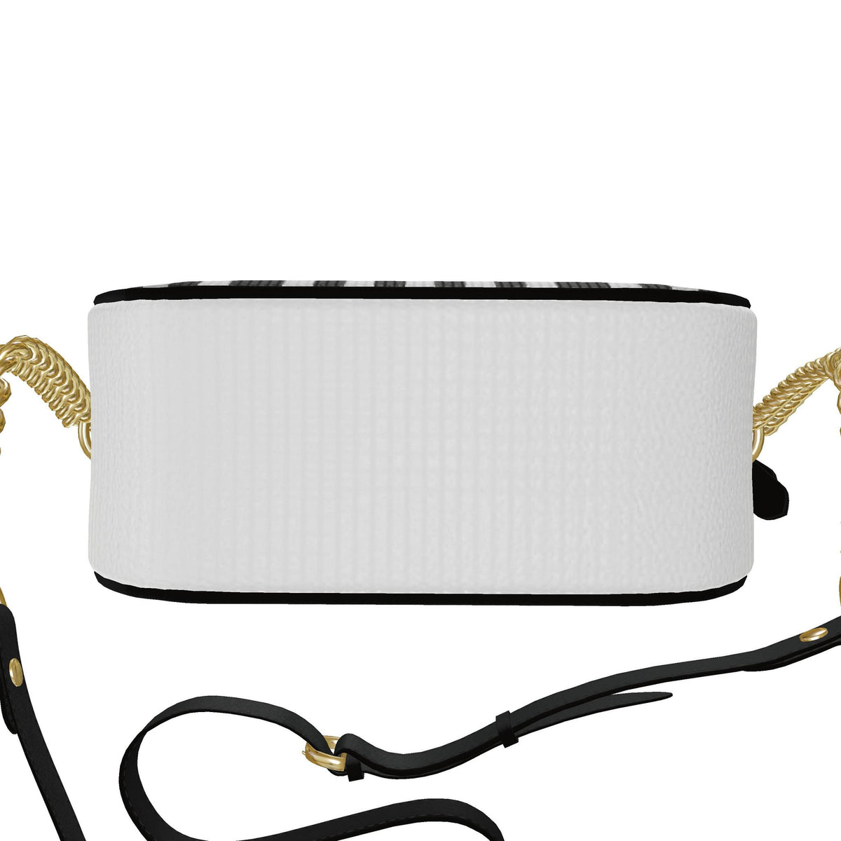 FETICHE ByVali Heritage Stripe  Round  Box Bag -