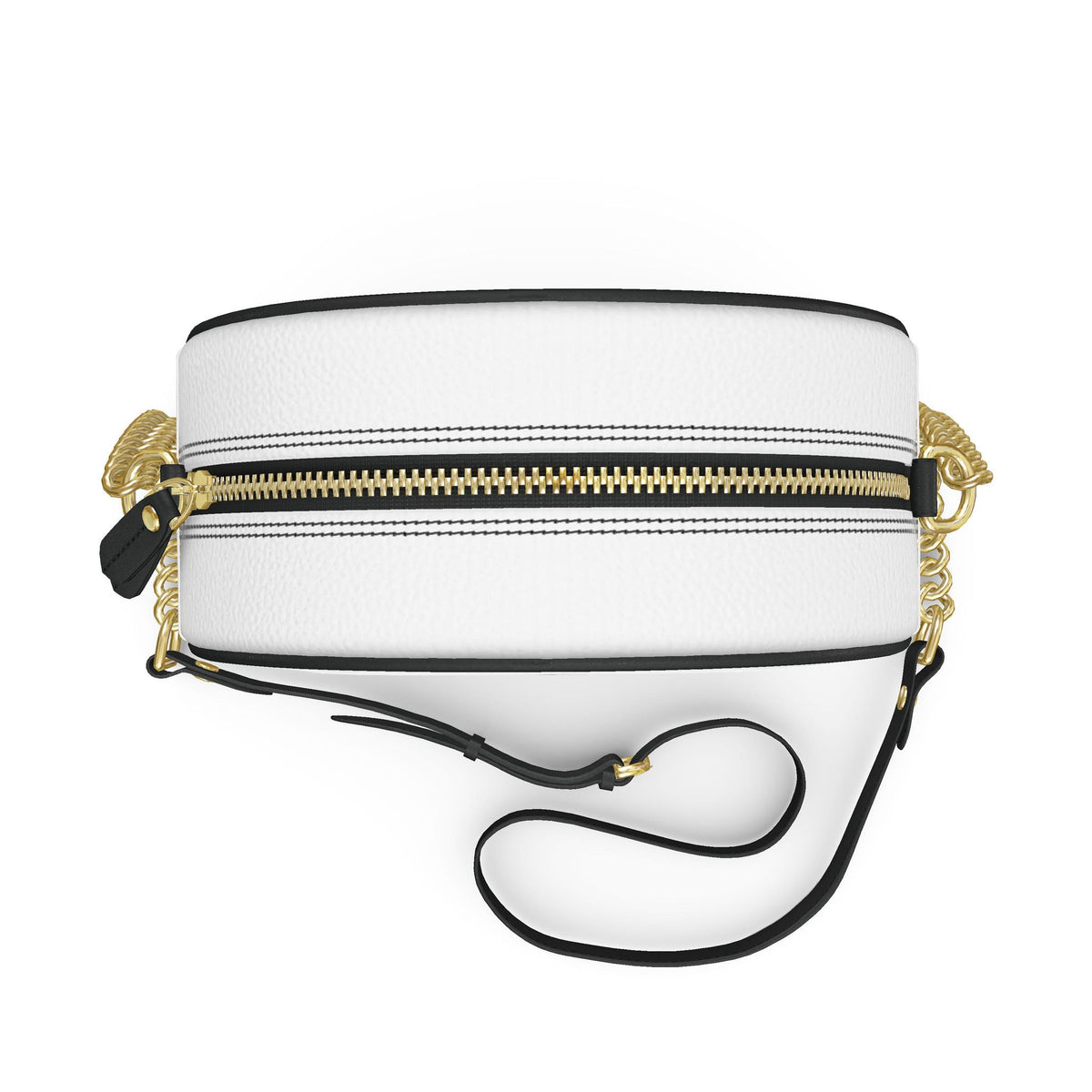 FETICHE ByVali Heritage Stripe  Round  Box Bag -