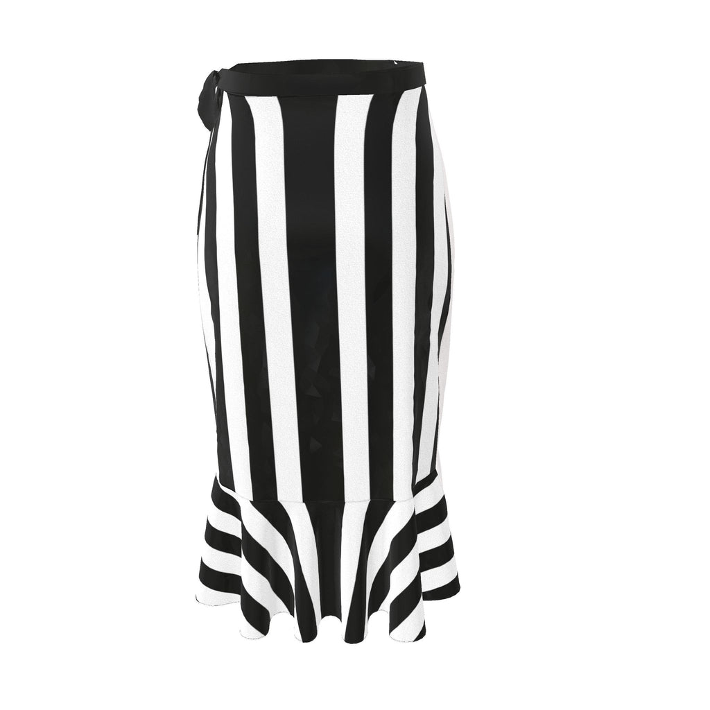 FETICHE ByVali Heritage Stripe Flounce Skirt