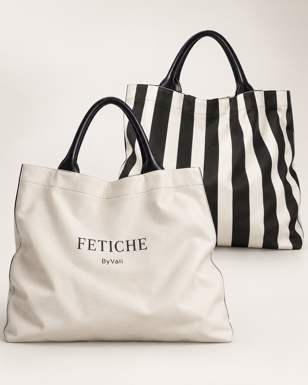 The Heritage Striped Carryall Weekender Tote