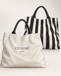 The Heritage Striped Carryall Weekender Tote