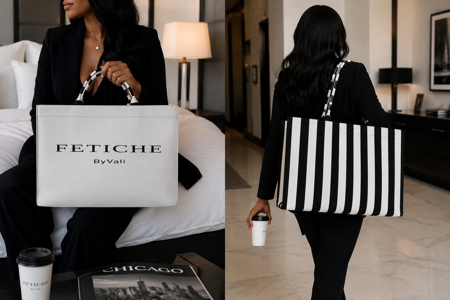 The Heritage Striped Carryall Tote