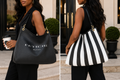 The Heritage Signature  Stripe Slouch Bag