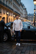 FBV Mens Tracksuit Jacket — Blanc