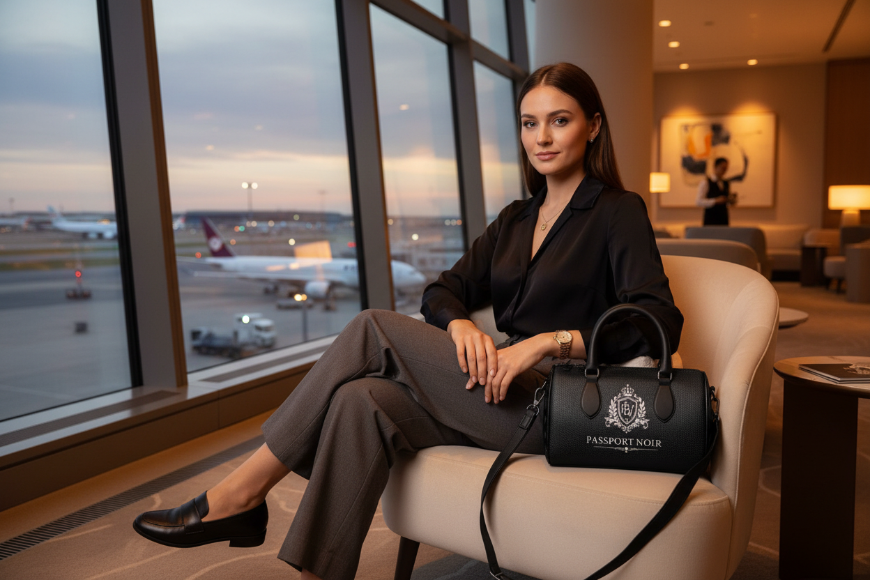 Passport Noir Mini  Weekend Duffel Bag