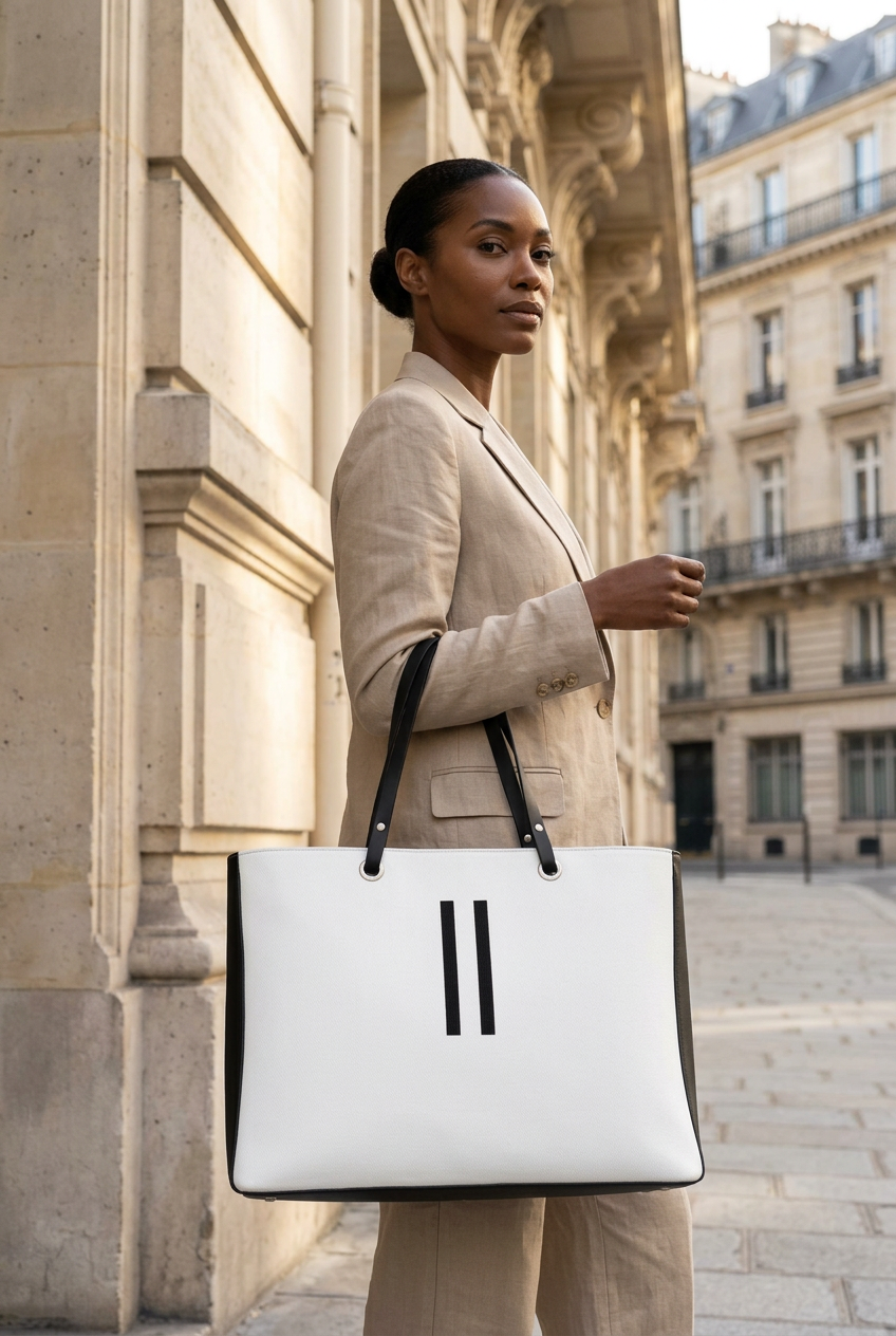 FETICHE ByVali - The Poise Handbag- Blanc