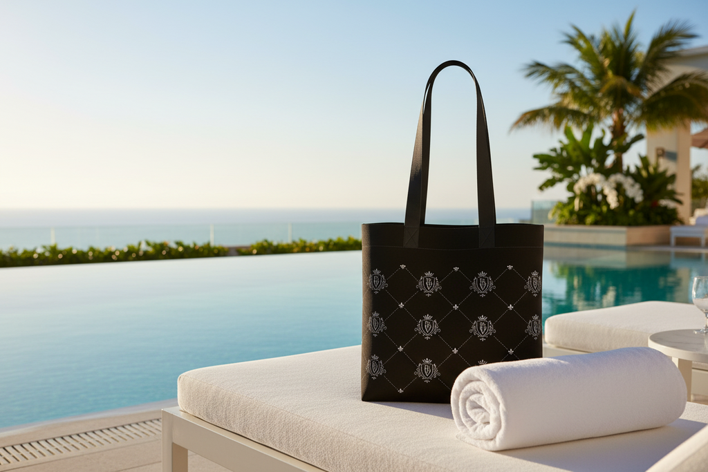 The FBV  Neoprene Mini Totelet- Noir