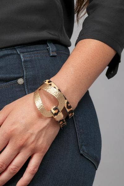 Wild Loop Leather Bracelet